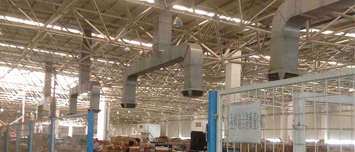 廣(guǎng)州豪進(jìn)集團(tuán)扇機(jī)組合安裝案例