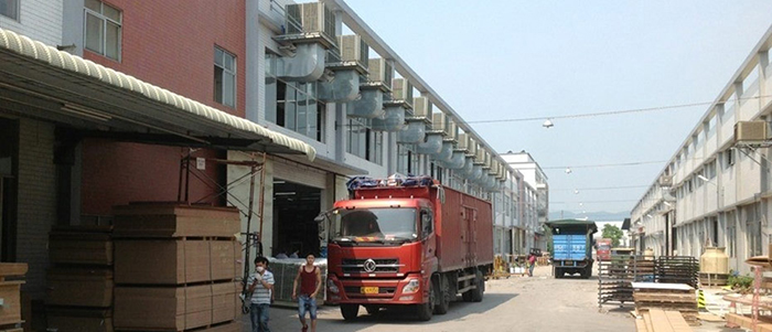 索菲亞衣櫃環(huán)保空調(diào)安裝案例