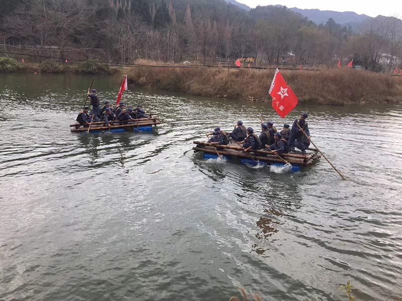 井岡山之行划船比賽